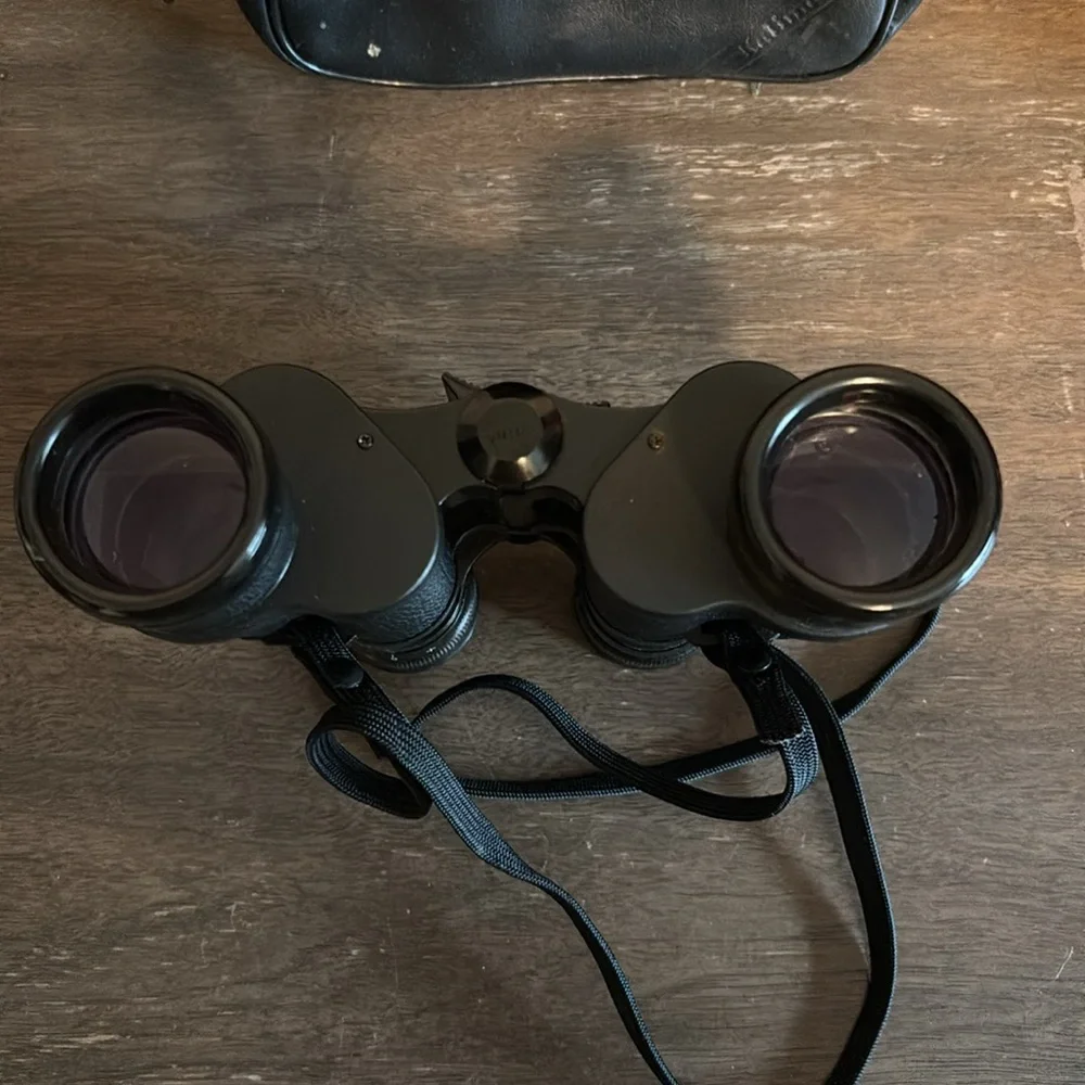Kalimar Black Precision Coated Optics Binoculars 7X35 with soft case - Vintage